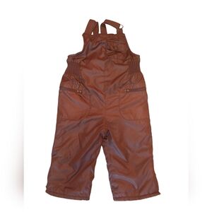 Brown snowsuit size 18 - 24 month